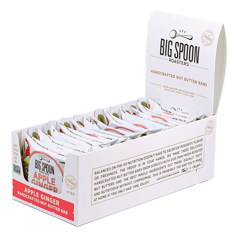 Big Spoon Roasters Apple Ginger Almond Butter 6 Bar Bundle