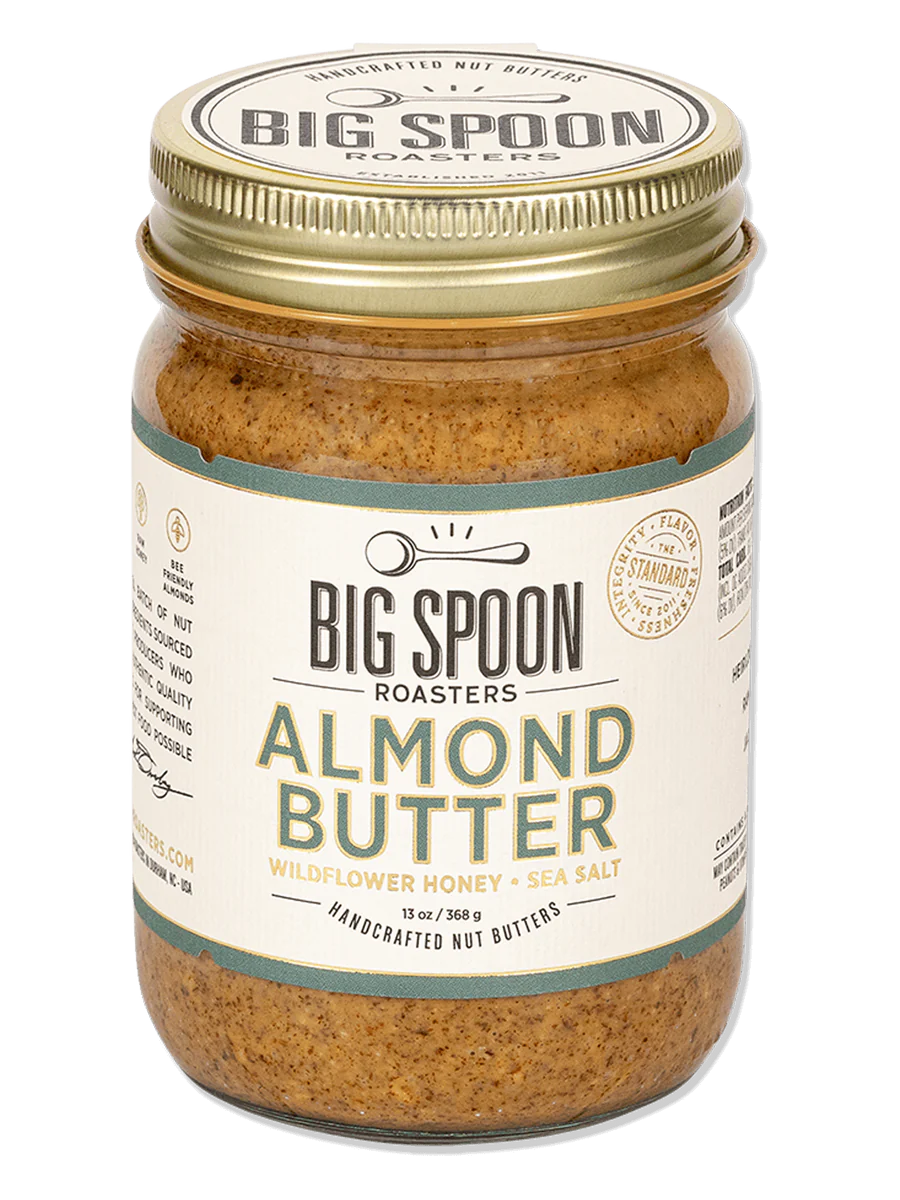 Big Spoon Almond Butter with Wildflower Honey - Brooks Greenhouse & Grocery