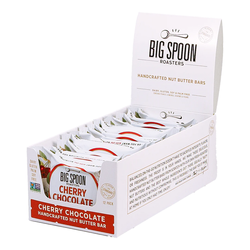 Big Spoon Roasters Cherry Chocolate Peanut Butter Bar 6 Bar Bundle