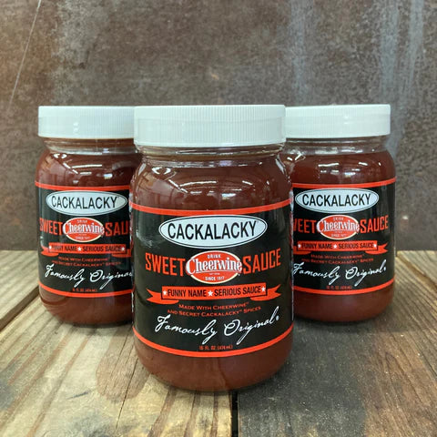 Cackalacky Sweet Cheerwine Sauce - Brooks Greenhouse & Grocery