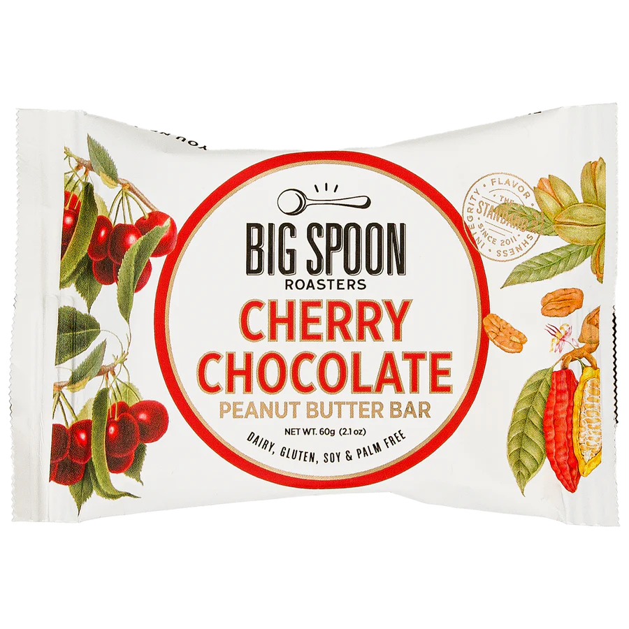 Big Spoon Cherry Chocolate Peanut Butter Bar - Brooks Greenhouse & Grocery