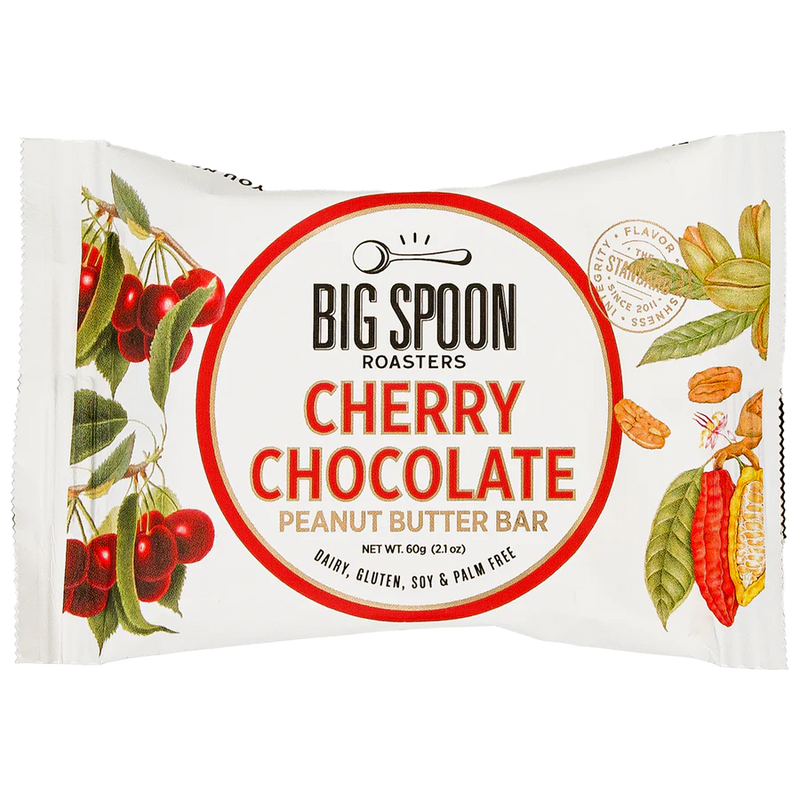 Big Spoon Cherry Chocolate Peanut Butter Bar - Brooks Greenhouse & Grocery