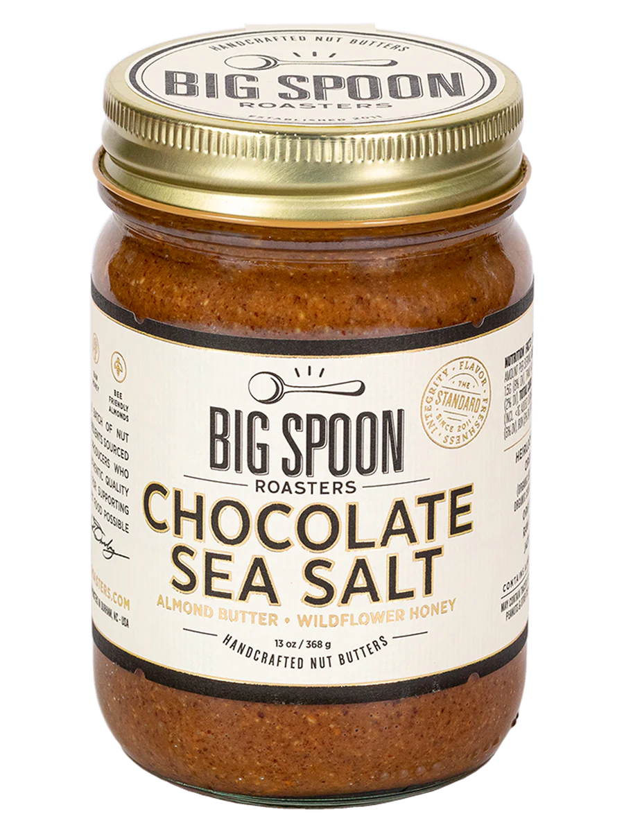 Big Spoon Chocolate Sea Salt Almond Butter - Brooks Greenhouse & Grocery