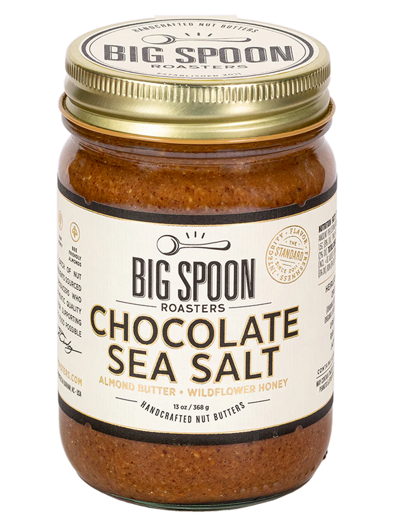 Big Spoon Chocolate Sea Salt Almond Butter - Brooks Greenhouse & Grocery