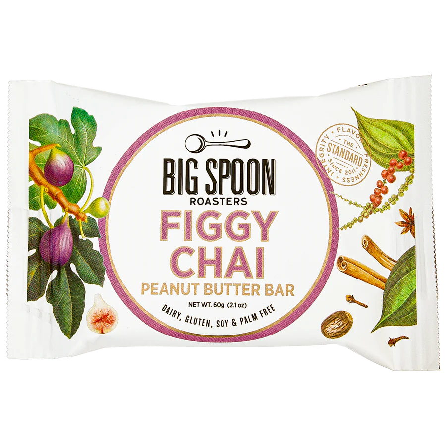 Big Spoon Figgy Chai Peanut Butter Bar - Brooks Greenhouse & Grocery