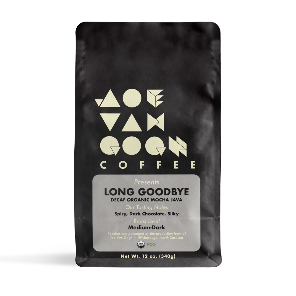 Joe Van Gogh Long Goodbye (Decaf Organic Mocha Java)