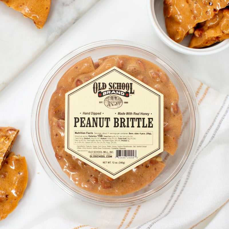 Old School Premium Peanut Brittle