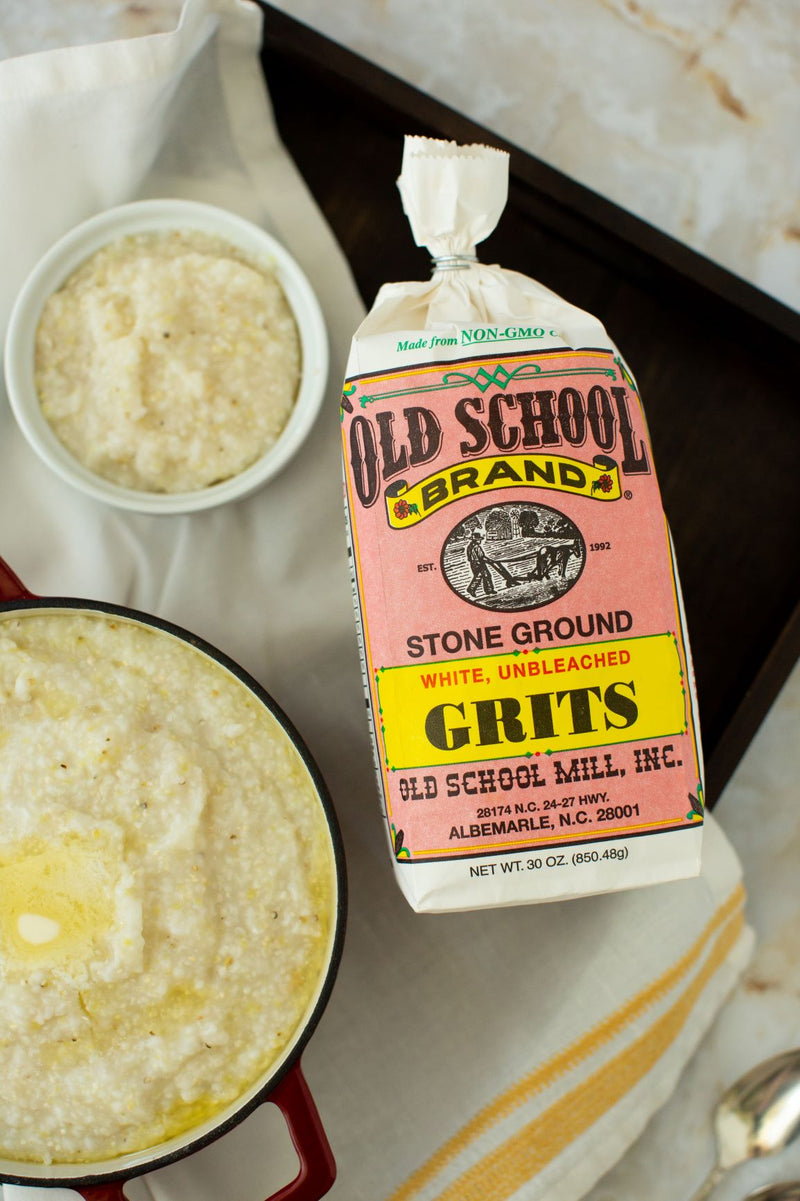 Old School Brand Stone Ground White Grits