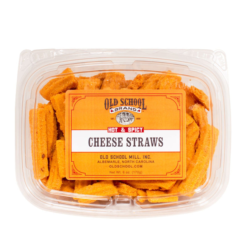 Old School Brand Hot & Spicy Cheese Straws