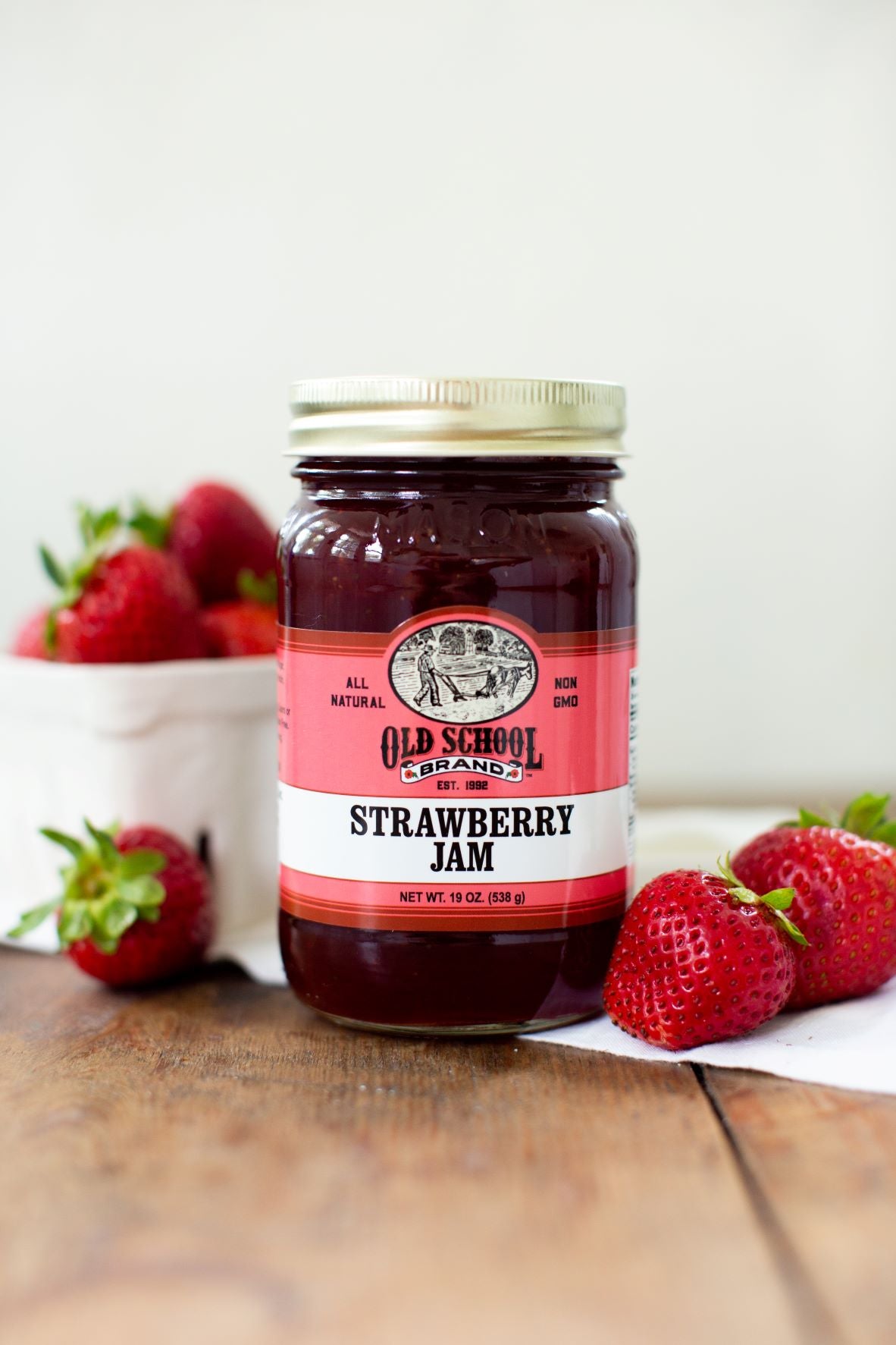 Old School Brand Strawberry Jam