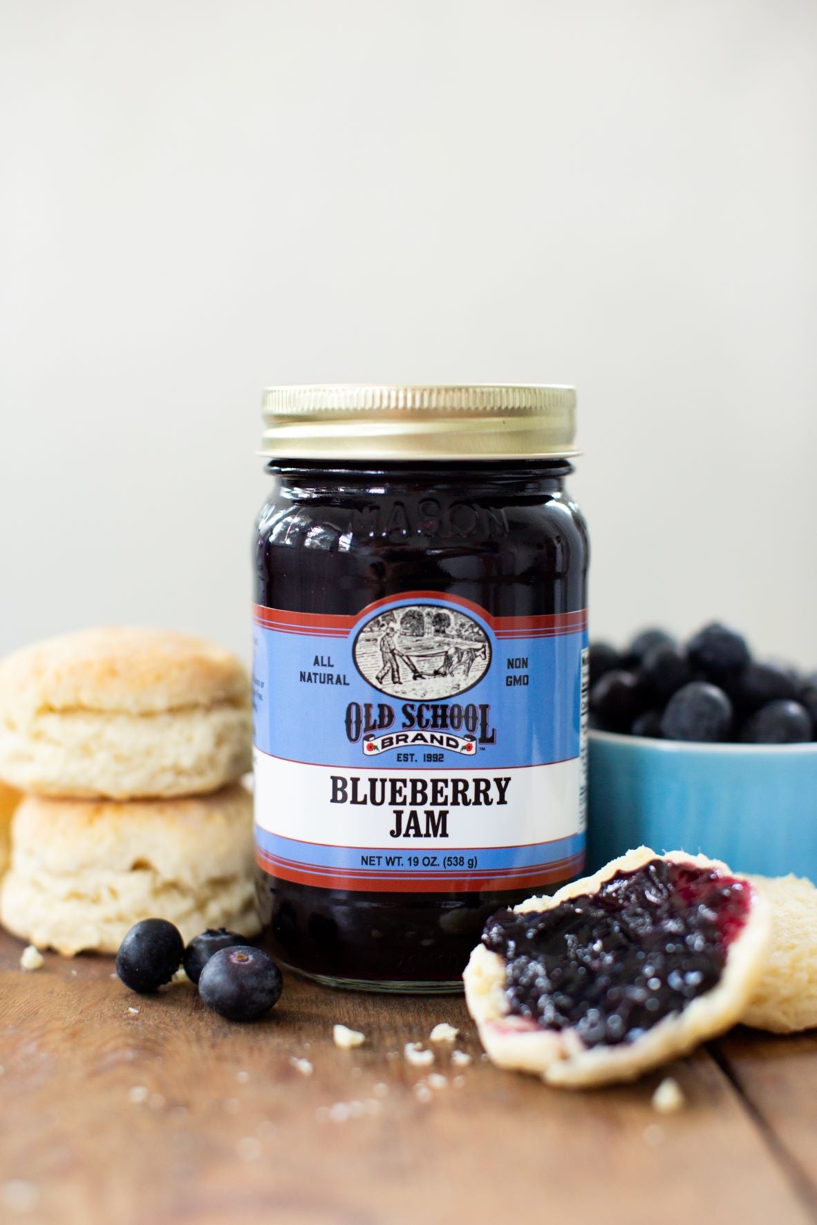 Old School Blueberry Jam