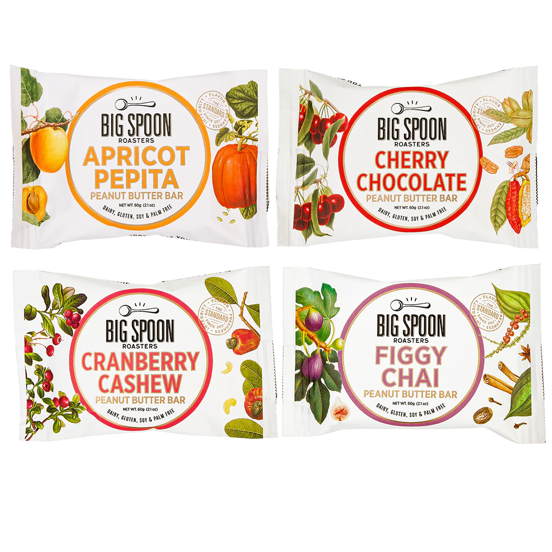 Big Spoon Roasters Peanut Butter Bar Variety Pack - 12 Pack